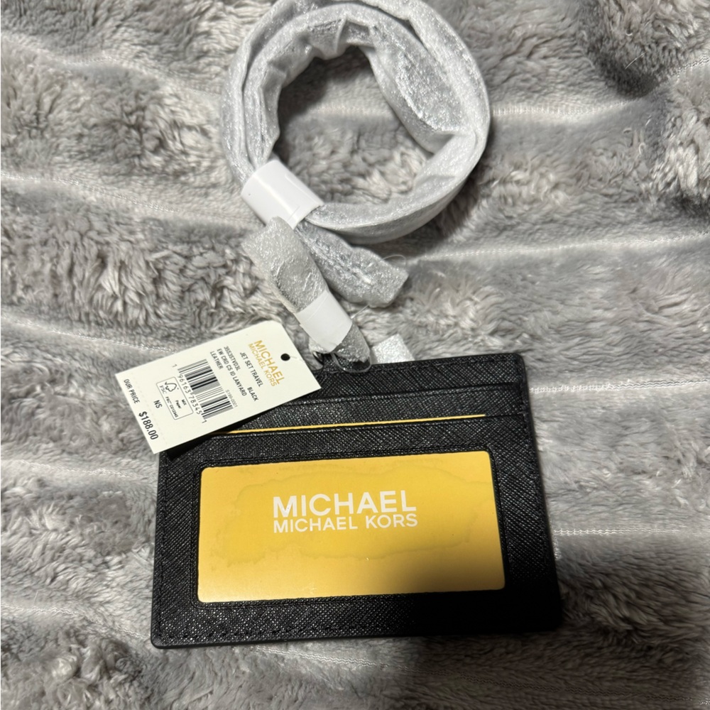 Michael Kors Card Holder/lanyard NWT